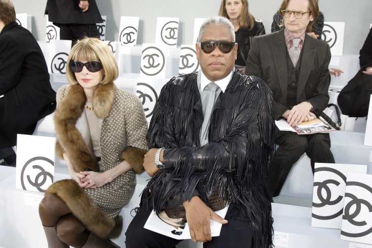 Anna Wintour και André Leon Talley 