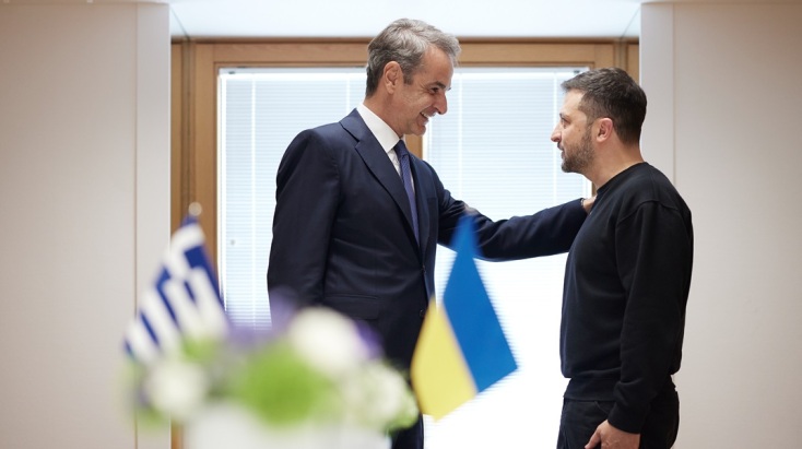 Μητσοτάκης και Ζελένσκι