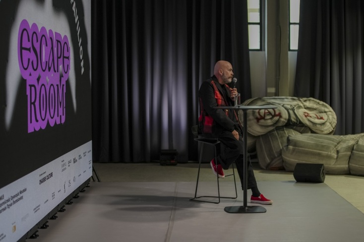 Ανδρέας Αγγελιδάκης, Escape Room, Ελληνικό Περίπτερο στην 61η Μπιενάλε Βενετίας