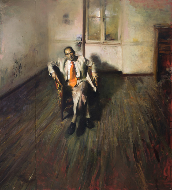 Γιώργος Ρόρρης (1963-) Θεοδώρα 1998 Λάδι σε καμβά / 51 X 62 εκ. Συλλογή Σ.Δ. 