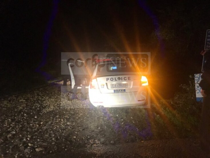 Κέρκυρα-κακοκαιρια-αυτοκινητο