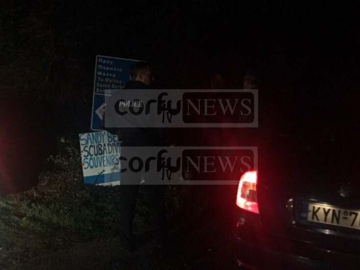 Κέρκυρα-κακοκαιρια-αυτοκινητο