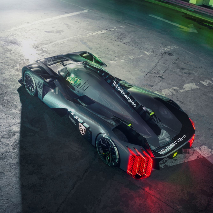 Peugeot 9x8 Hybrid Hypercar