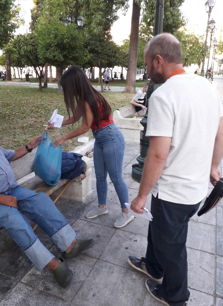 Μέτρα για την αντιμετώπιση του κορωνοϊού στην Αθήνα © Δήμος Αθηναίων