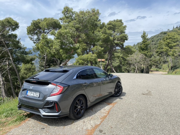 Το αυτοκίνητο Honda Civic 1.0 VTEC Turbo 126 PS 