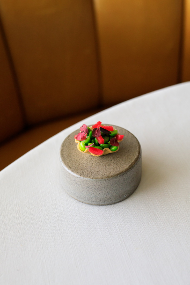 Φωτογραφία από το μενού γευσιγνωσίας.