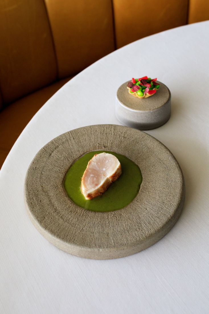 Φωτογραφία από το μενού γευσιγνωσίας.