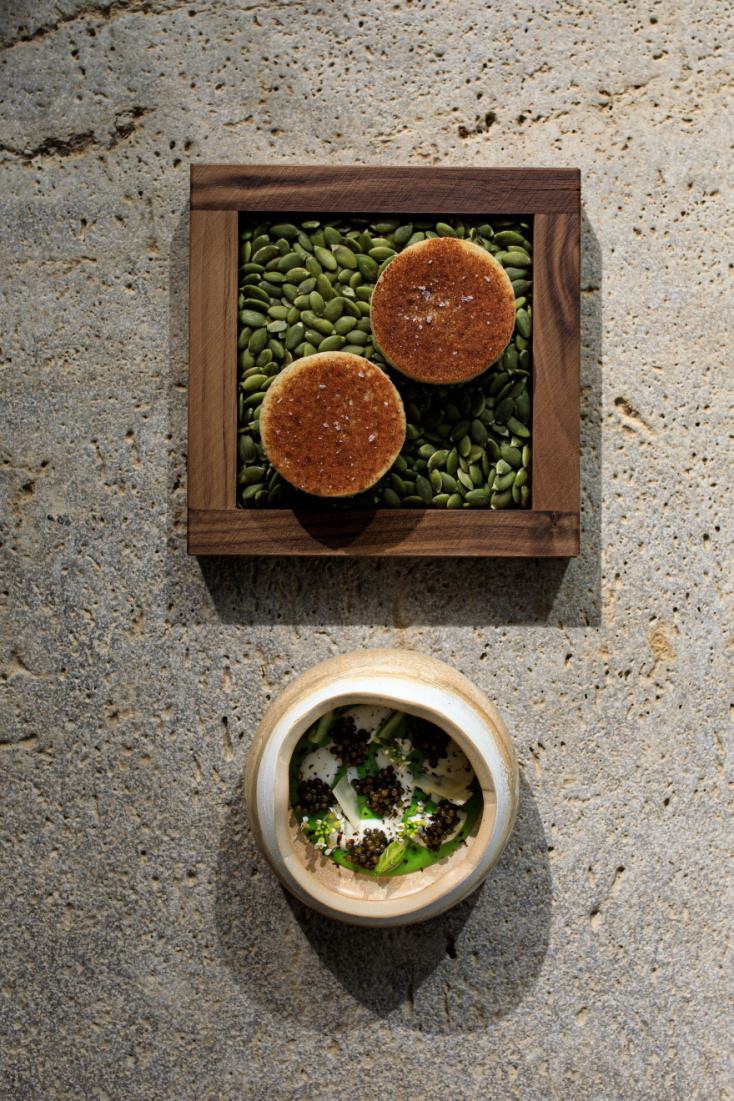 Φωτογραφία από το μενού γευσιγνωσίας.