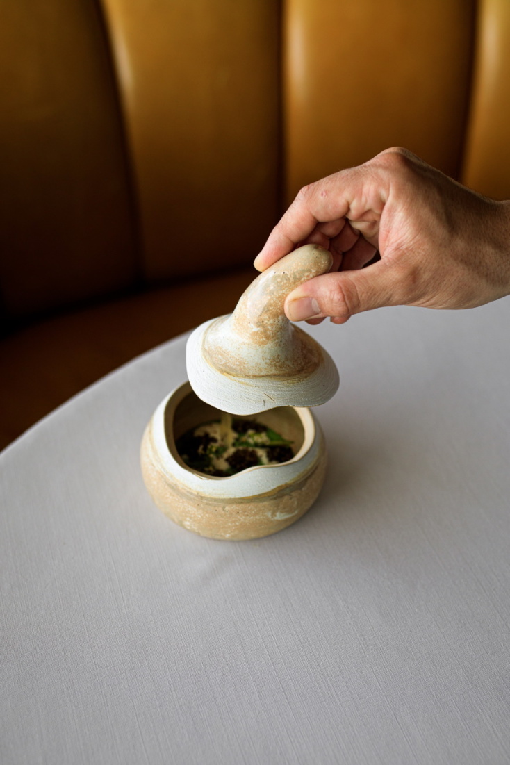 Φωτογραφία από το μενού γευσιγνωσίας.