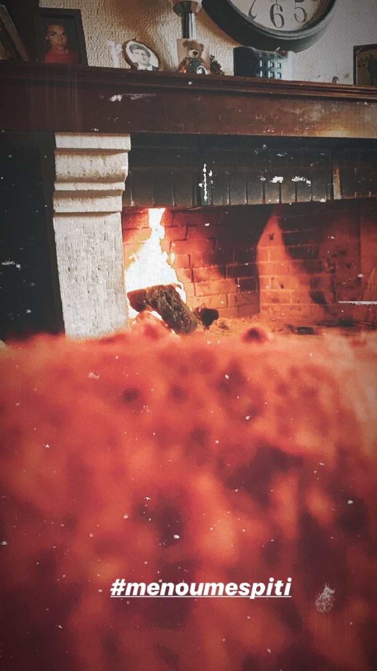 Φωτογραφία από το Instagram της Βασιλικής Ρούσσου