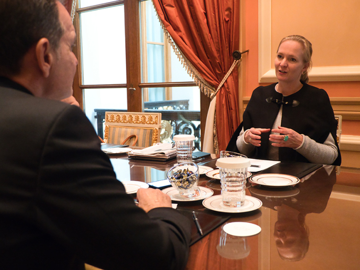 Athens Democracy: H σπουδαία Marietje Schaake μιλάει στην A.V.