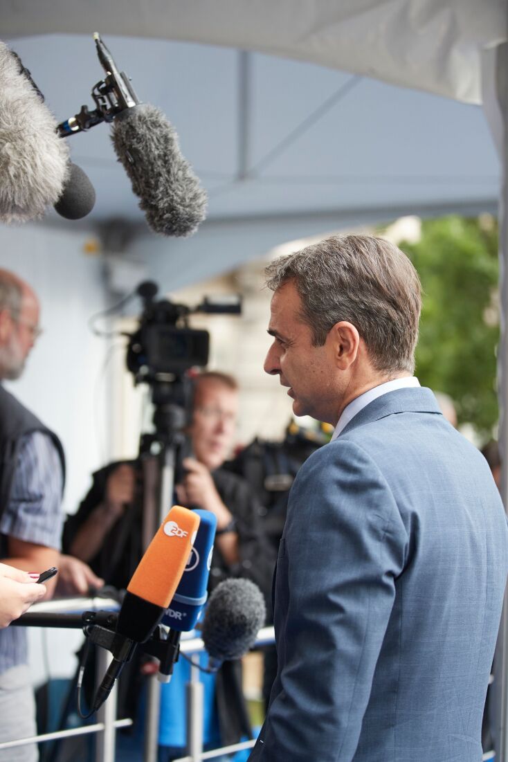 Στις Βρυξέλλες ο Κυριάκος Μητσοτάκης για τη Σύνοδο του ΕΛΚ