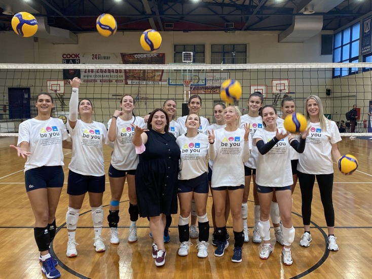 Η γυναικεία ομάδα βόλεϊ του Αθλητικού Ομίλου – Ένωση Ιλίου