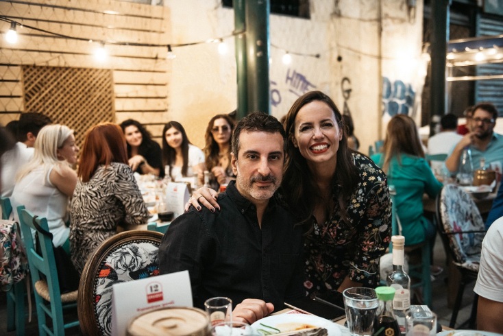 Στέλιος Κουδουνάρης και Κατερίνα Παπαγεωργιάδη, Co Owner Dudette PR