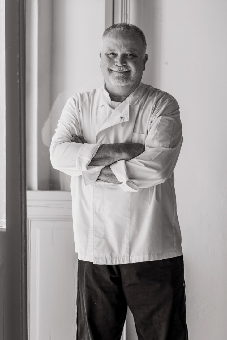 Ο σεφ Άρης Τσανακλίδης