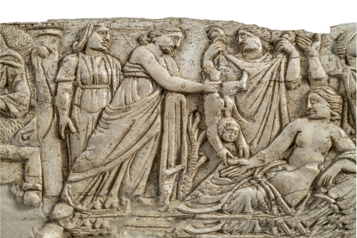 Ελεύθερνα, Πλάκα από ελέφαντόδοντο του 4ου αι. μ.Χ.