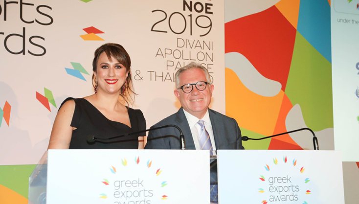 Η Γαλακτοβιομηχανία ΔΩΔΩΝΗ κορυφαία εξαγωγική εταιρεία στα Greek Exports Awards 2019