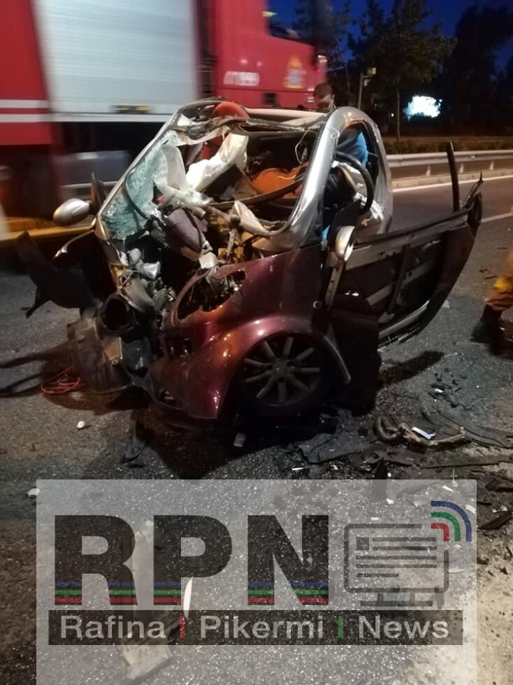 Τροχαίο στη λεωφόρο Μαραθώνος  