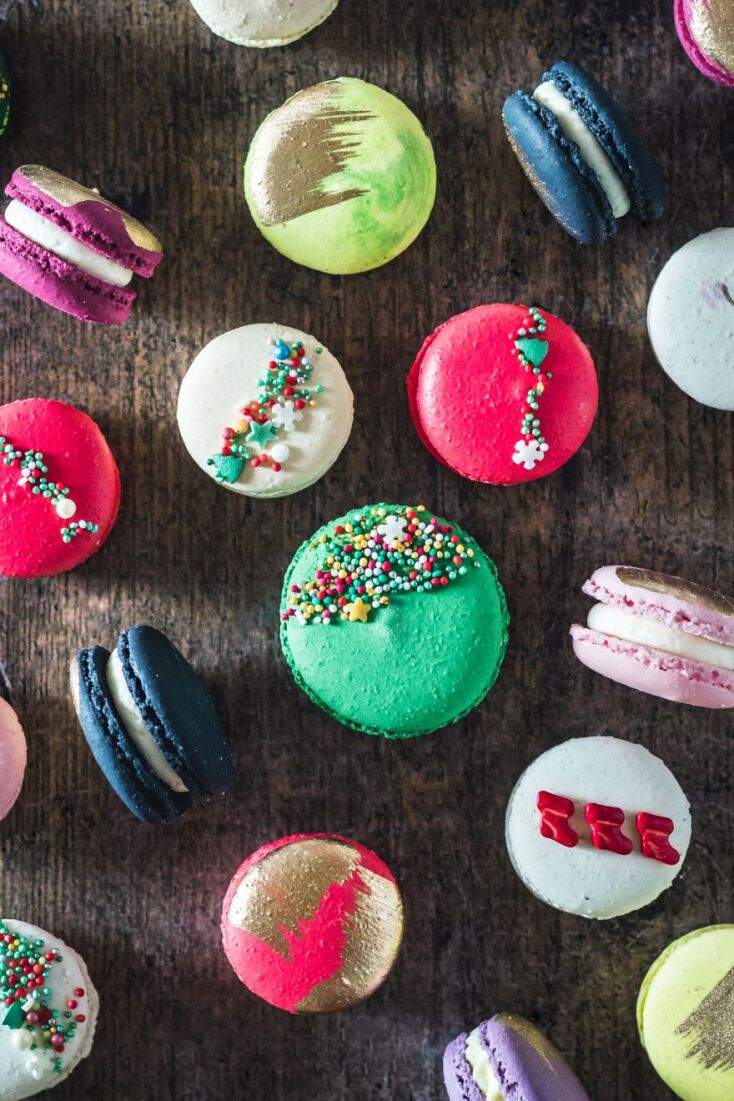 Πολύχρωμα μακαρόν