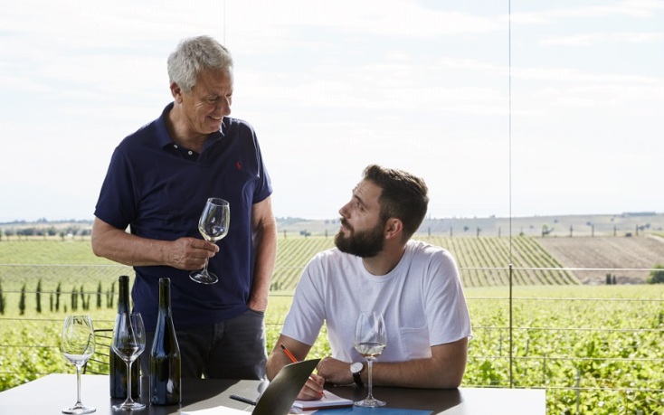 Ο Αργύρης και ο Βαγγέλης Γεροβασιλείου. 