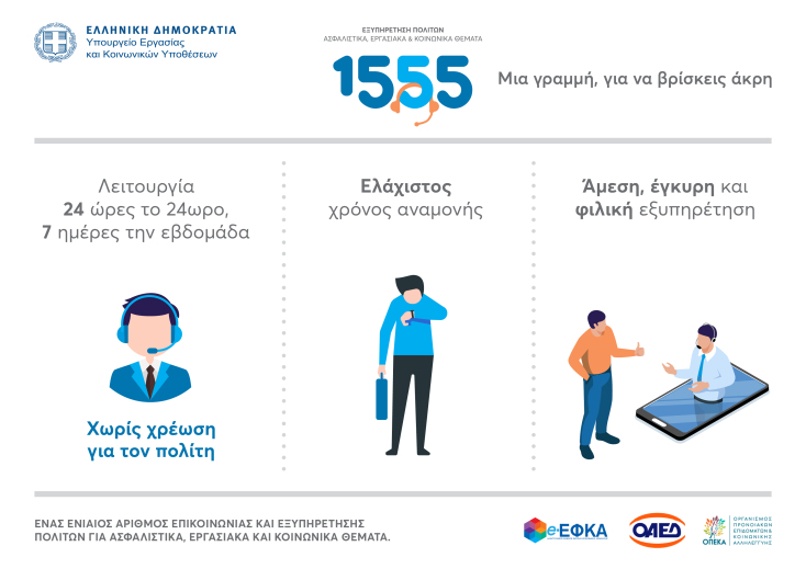 Η νέα ενιαία γραμμή 1555