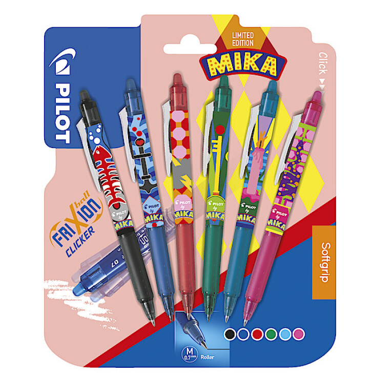 Pliot pens by Mika (2018)