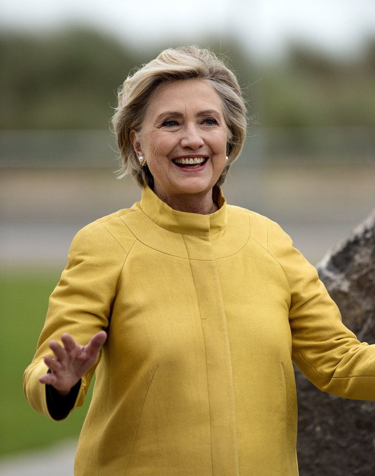 Η Hillary Clinton, 2017 ©EPA/ NEIL MUNNS