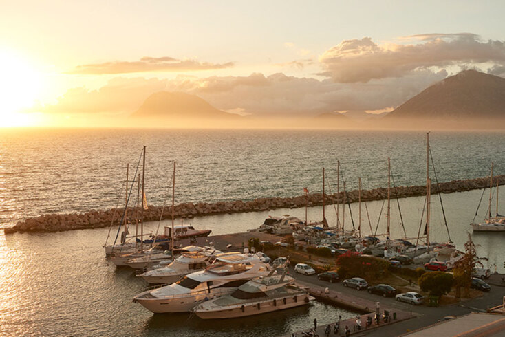 Ηλιοβασίλεμα στην Πάτρα