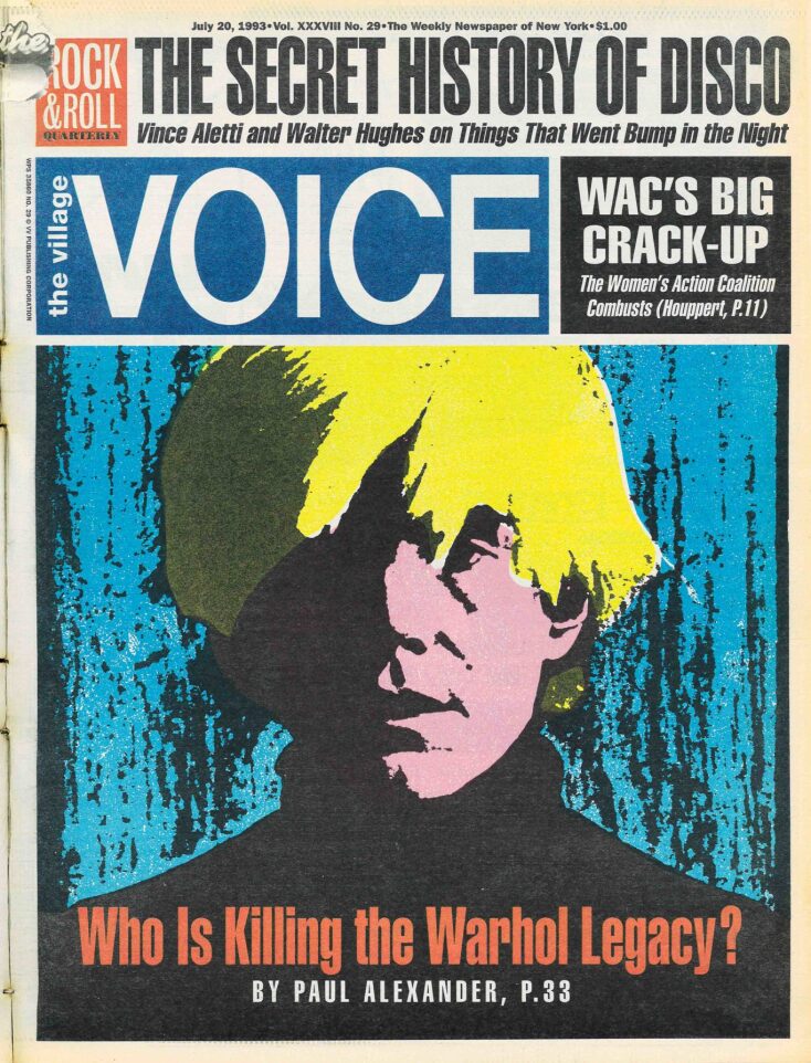 Andy Warhol, Village Voice