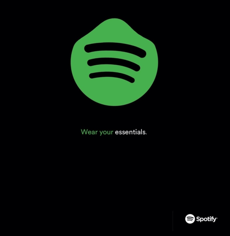 Η διαφήμιση του Spotify κατά του κορωνοϊού