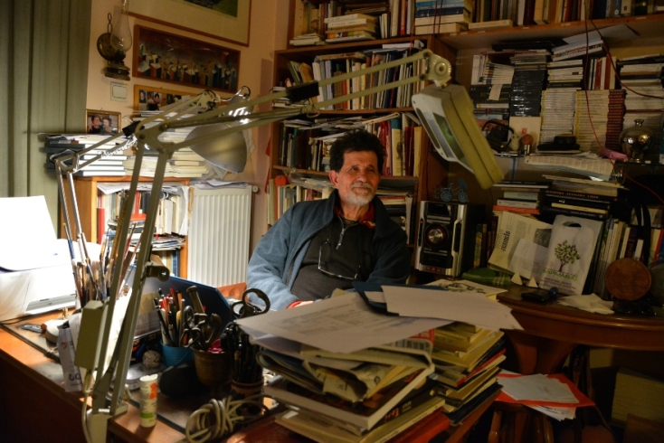 Γιάννης Στεφανάκις: Ο ζωγράφος, χαράκτης και εκδότης του «Νέου Επιπέδου» περιγράφει την καθημερινότητά του τις ημέρες του κορωνοϊού