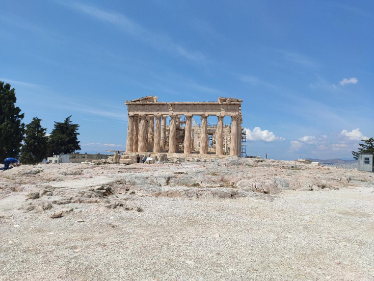 Η Ακρόπολη χωρίς κόσμο μετά την πανδημία του κορωνοϊού