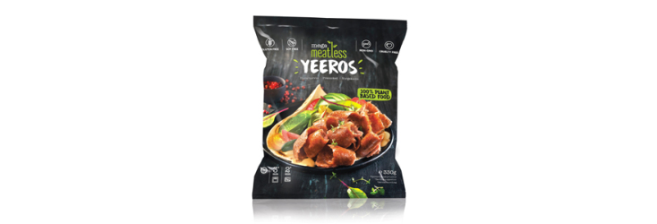 Προψημένος mega meatless Yeeros σε συσκευασία 330g