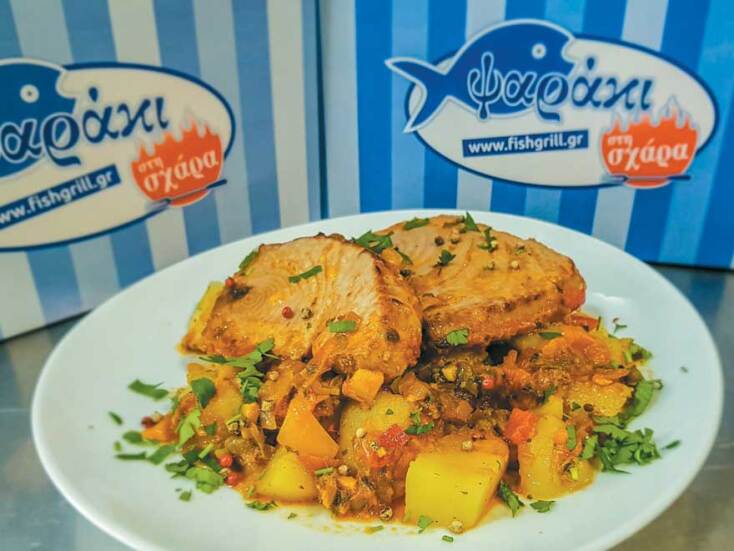 Ψαράκι στη σχάρα