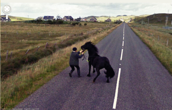 Symposium program for ever more images / Eilaean Siar, United Kingdom, 2011 © Jon Rafman