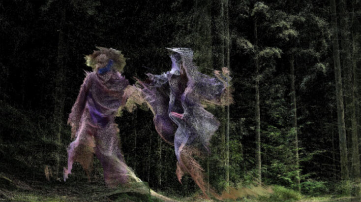 Symposium program for ever more images © Liam Young