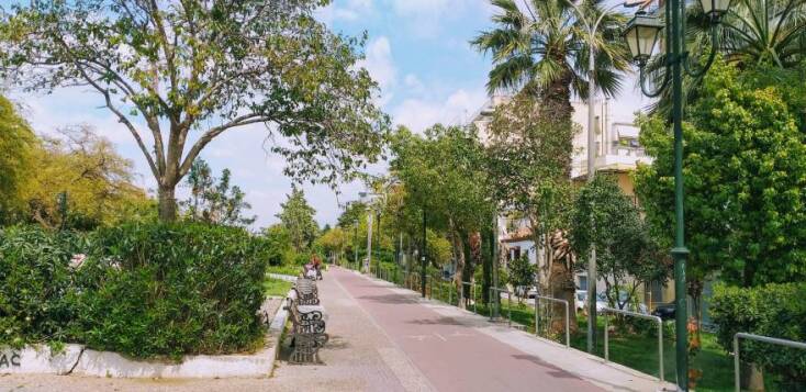 Ο ποδηλατοδρόμος στον Ταύρο και στο Μοσχάτο