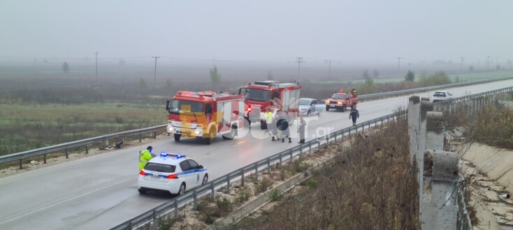θανατηφόρο τροχαίο στον Δομοκό