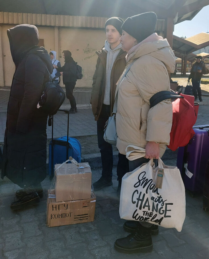 Επιστροφή στην Ουκρανία.