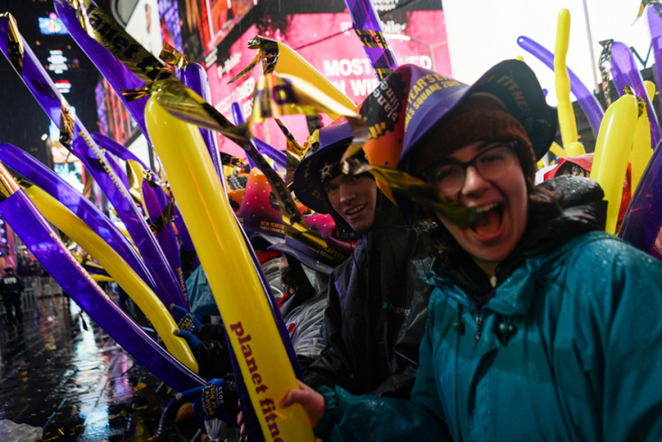 Πρωτοχρονιά στη Νέα Υόρκη
