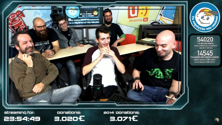 Μαραθώνιος Gaming για «Το Χαμόγελο του Παιδιού»