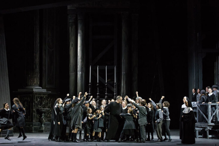 «Τόσκα» του Τζάκομο Πουτσίνι (σκην, Νίκος Πετρόπουλος) στο ΚΠΙΣΝ