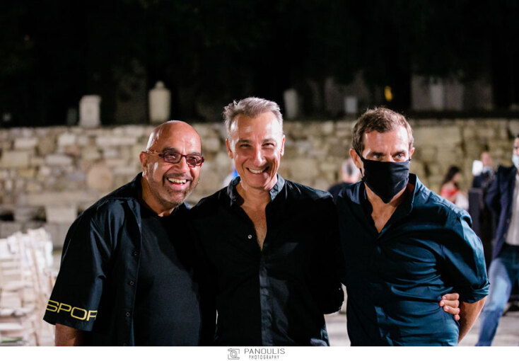 Γιάννης Ζουγανέλης, Μίνως Μάτσας, Κωνσταντίνος Μαρκουλάκης ©Studio Panoulis