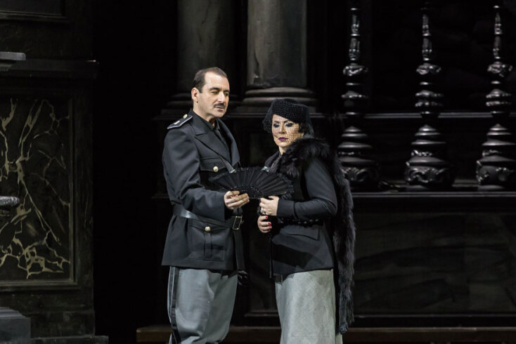 «Τόσκα» του Τζάκομο Πουτσίνι (σκην, Νίκος Πετρόπουλος) στο ΚΠΙΣΝ