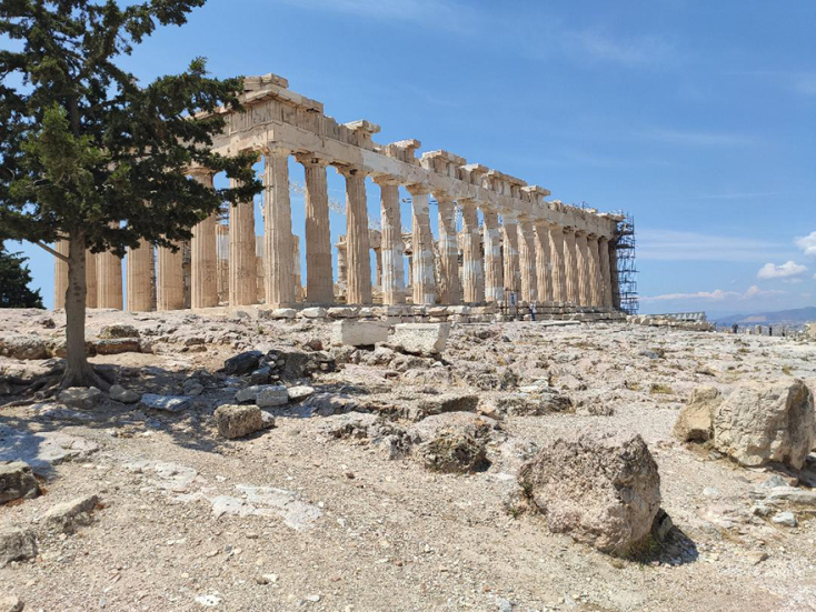 Η Ακρόπολη χωρίς κόσμο μετά την πανδημία του κορωνοϊού