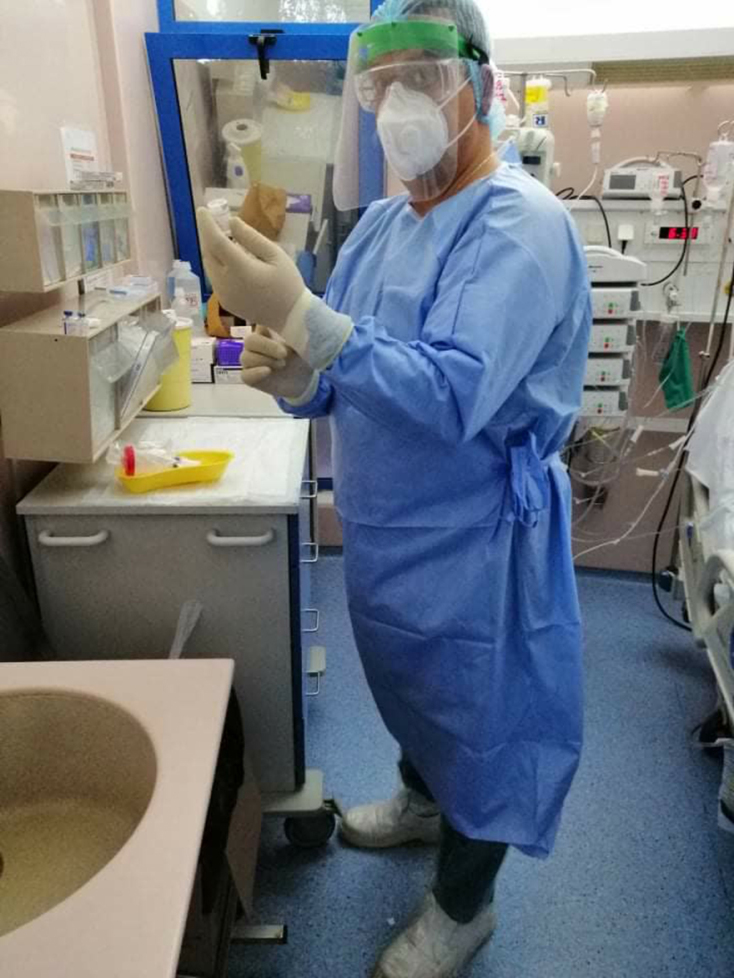 Νοσηλευτής σε Μονάδα Εντατικής Θεραπείας