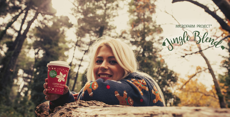 Microfarm Project Jingle Blend στα Coffee Island.