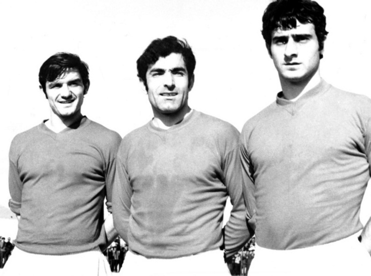 Φωτογραφία με τους Σιδέρη, Πλέσσα και Μποτίνο