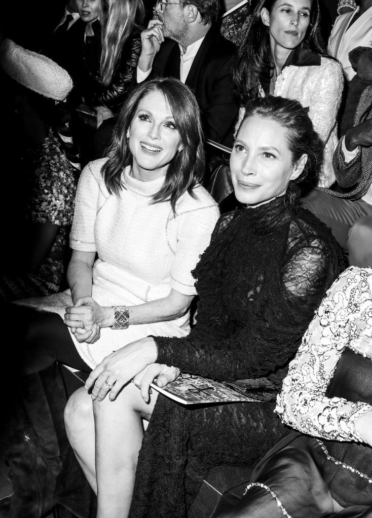 Julianne Moore &amp; Christy Turlington