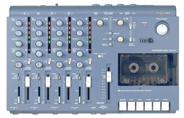 1. Tascam Portastudio 414